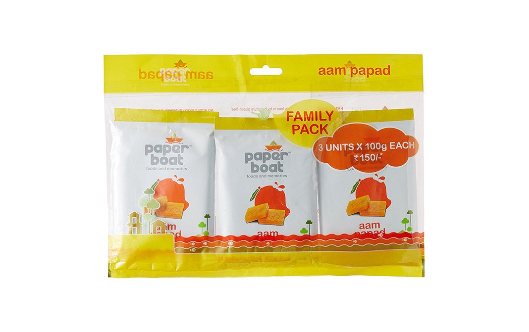 Paper Boat Aam Papad Family   Pack  100 grams